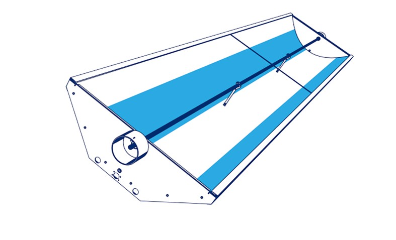 Absolicon solar collector T160