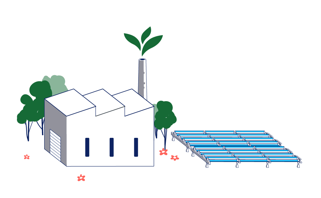 Solar-collector-green-industry