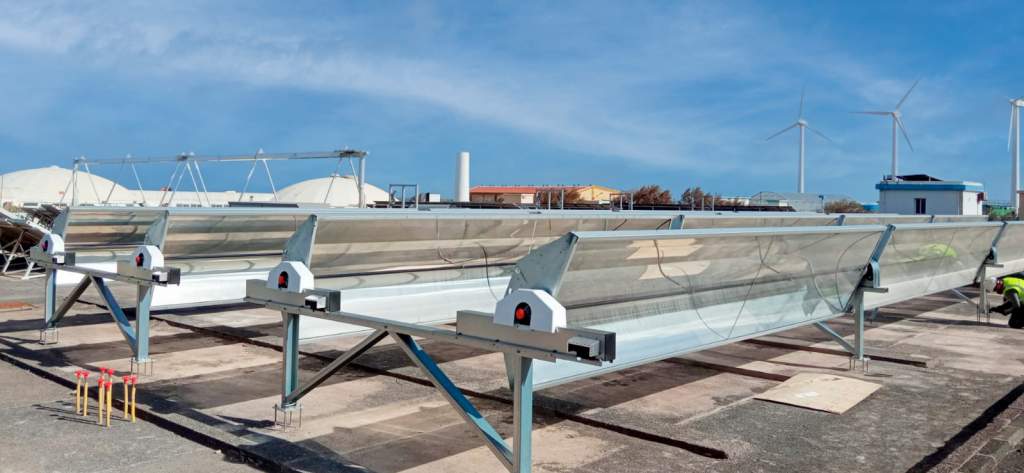 Showcase solar installation with ITC, Canary Islands
